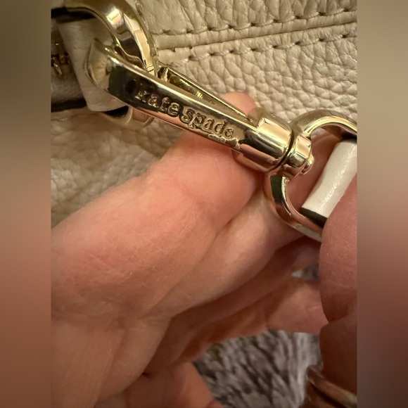 Kate Spade Jackson Straw Medium Triple Compartment Satchel w/ Crossbody EUC - Picture 15 of 15